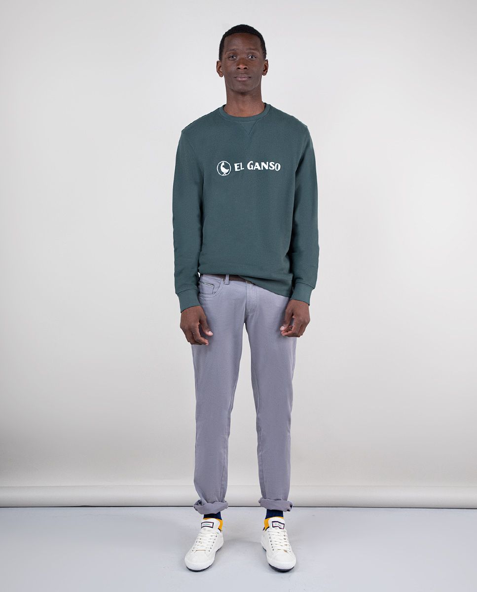 El Ganso Sweat Logo Ganso Vert