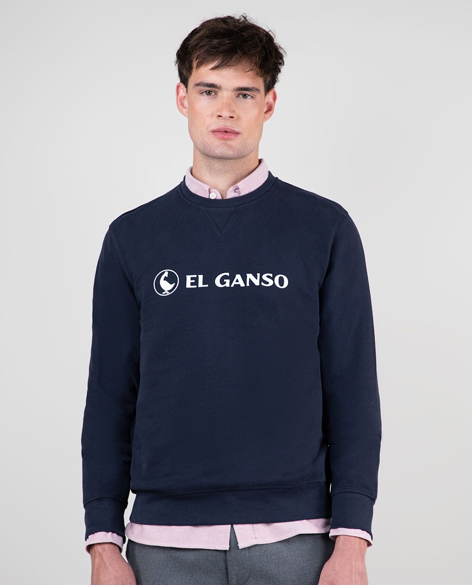 Ropa Sudadera Ganso Hombre Sudadera El Ganso Basic Ganso Marino Hombre