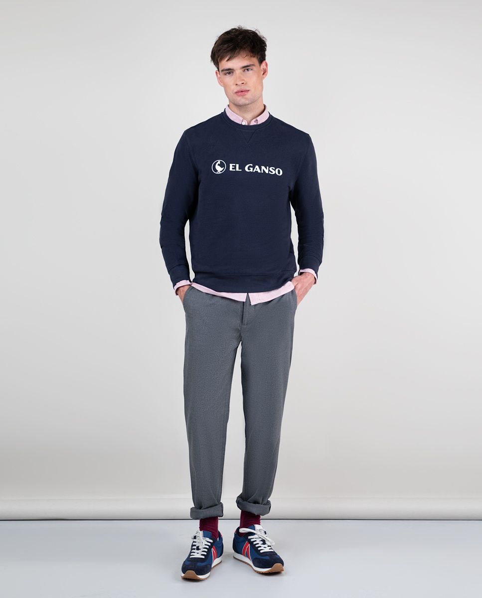 El Ganso Sweat Logo Ganso Marine
