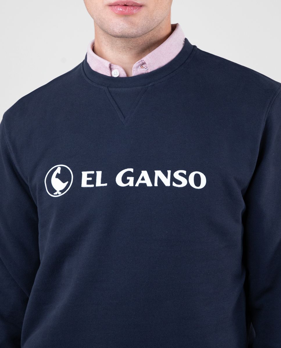 El Ganso Sweat Logo Ganso Marine