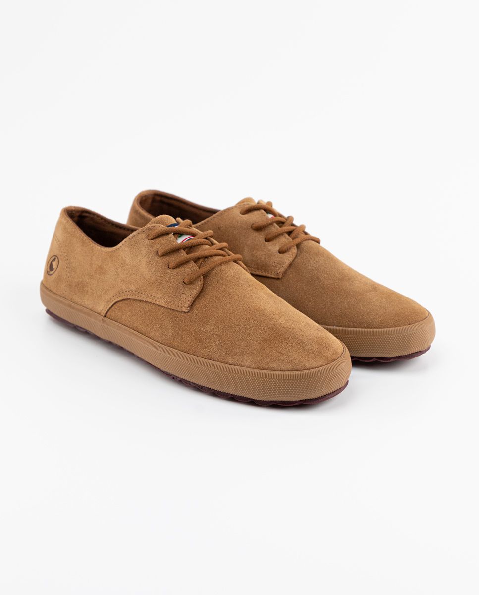 El Ganso Chaussure Derby Daim Marron