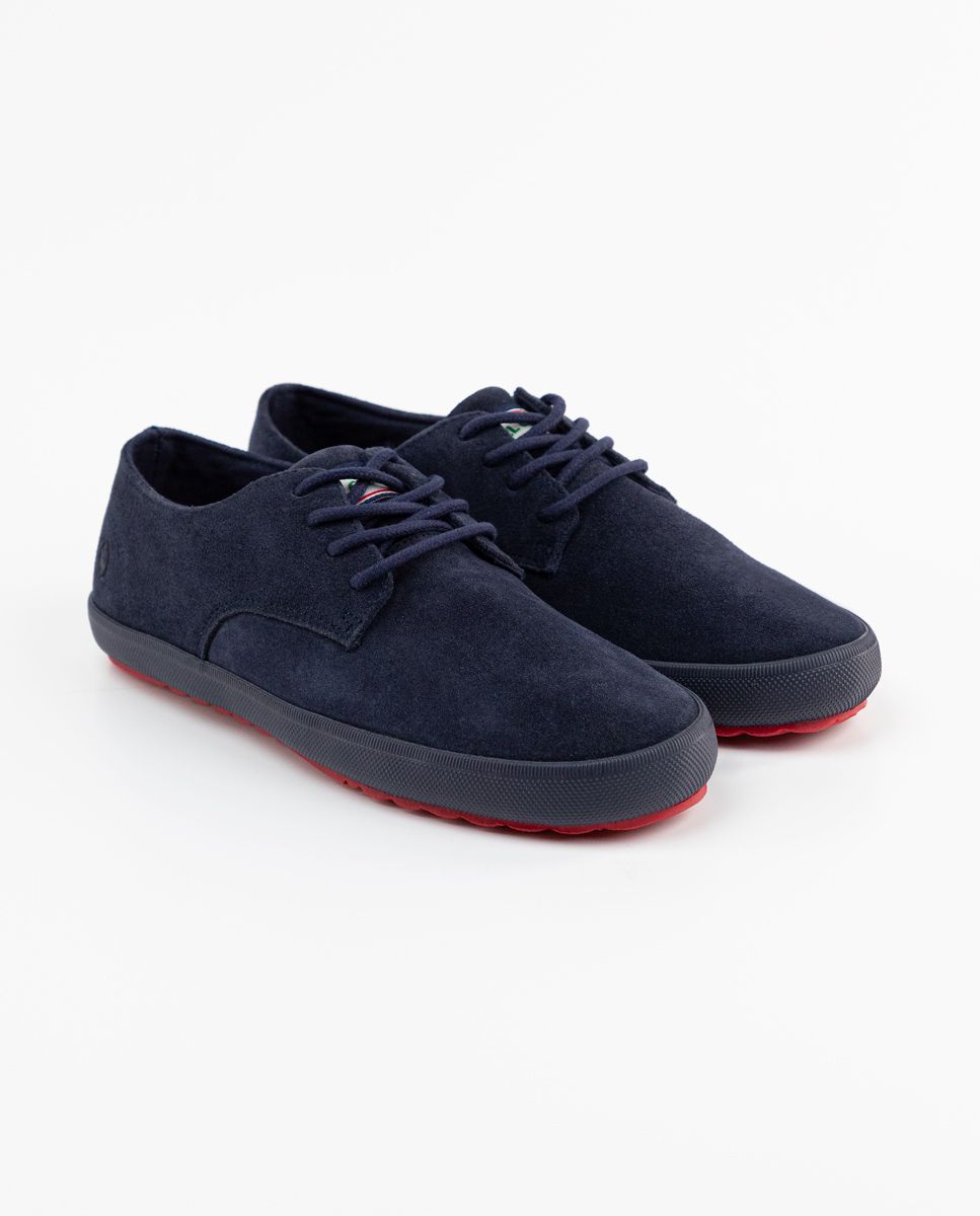 El Ganso Navy Suede Derby Shoes
