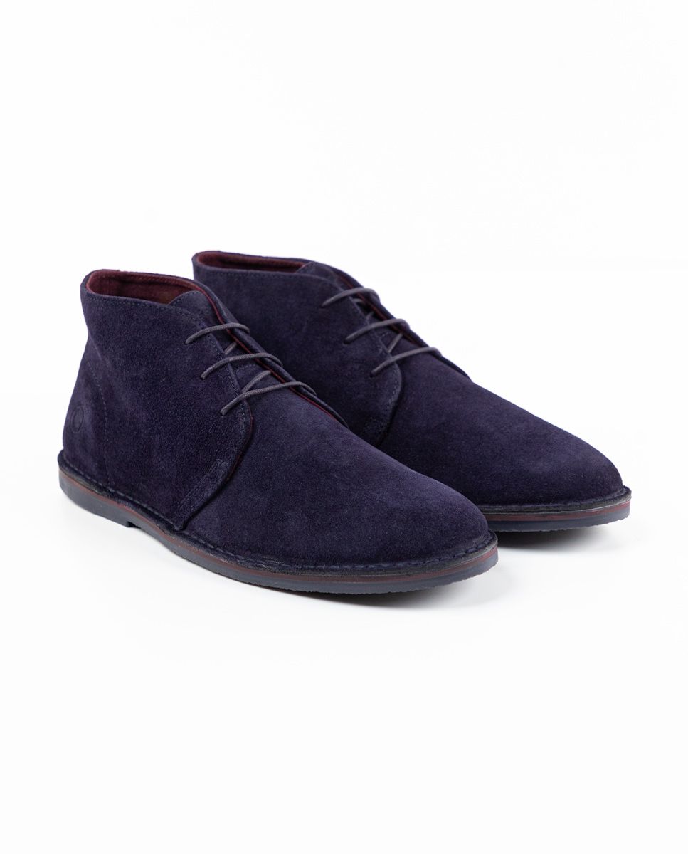 Mens navy desert boot sales