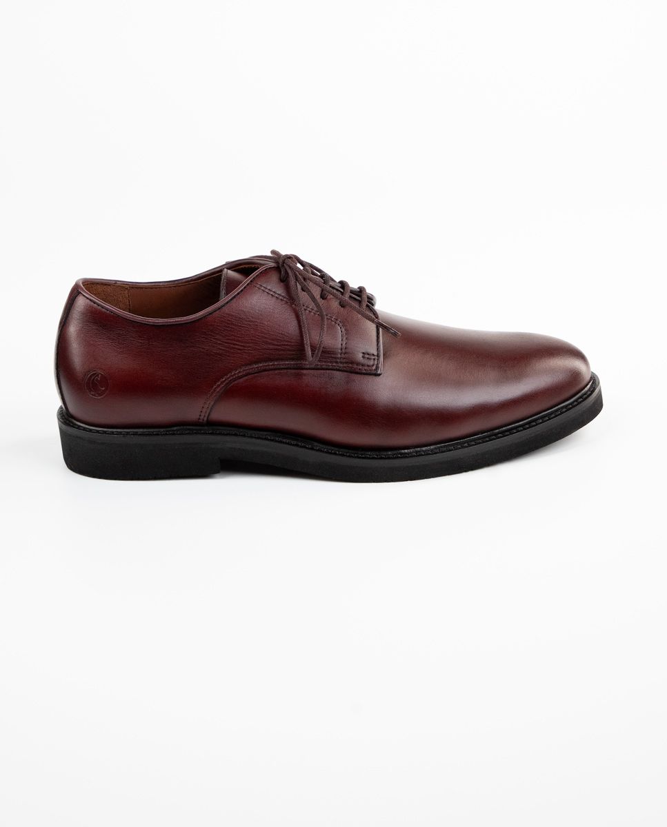 El Ganso Zapato Oxford Ante Marron