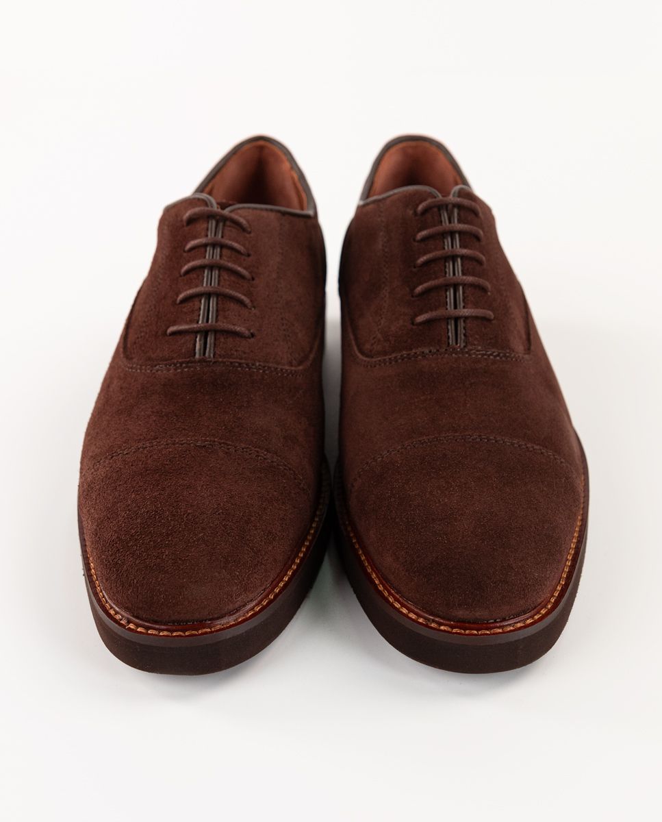 El Ganso Zapatos Oxford Marrones Zapatos De Ante Hombre El Ganso
