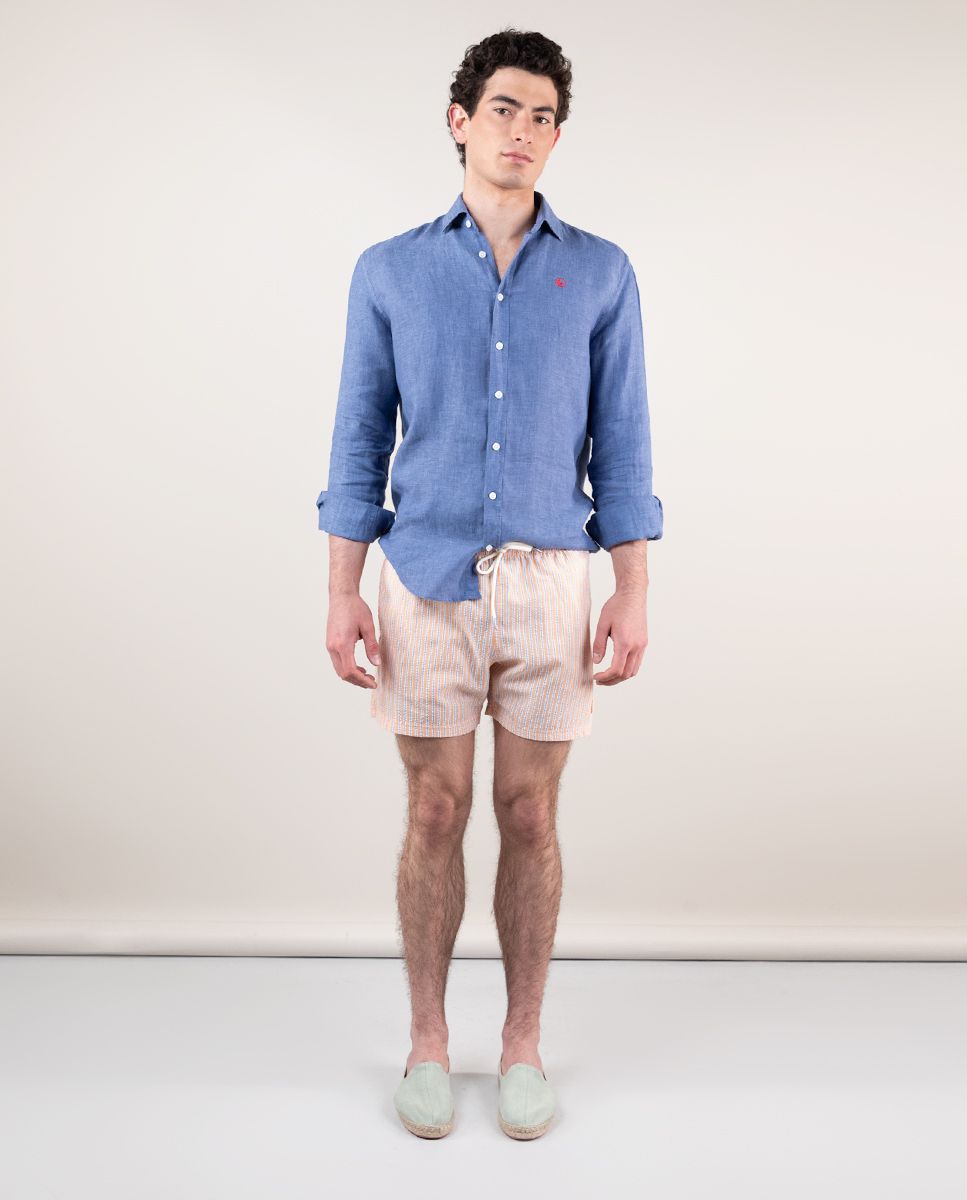 Decathlon BaÃ±ador De Rayas Hombre Camiseta Bebe BaÃ±ador De Rayas