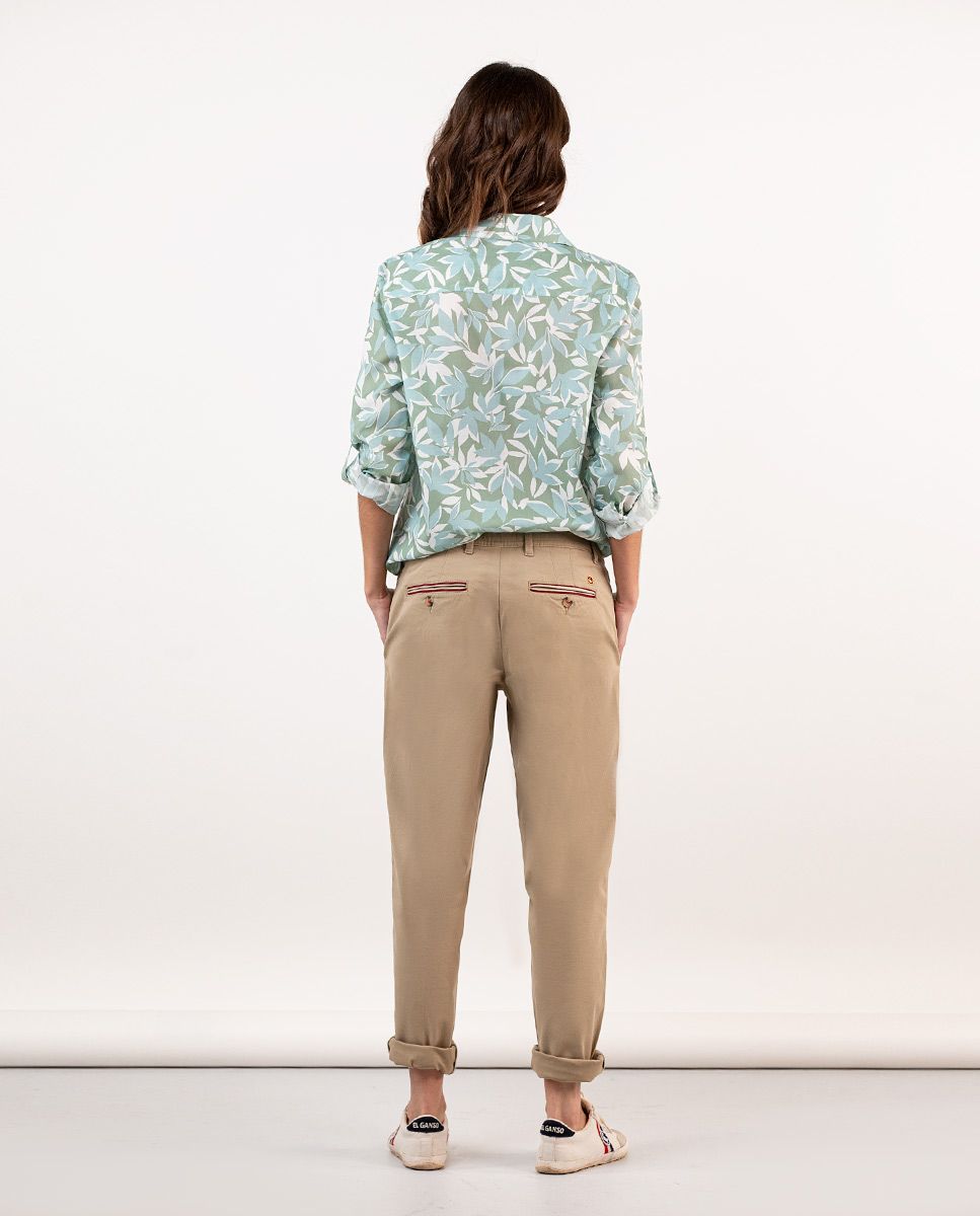 Pantal n Chino Camel El Ganso