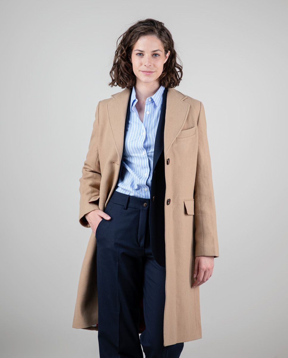 El Ganso Manteau Classique Beige