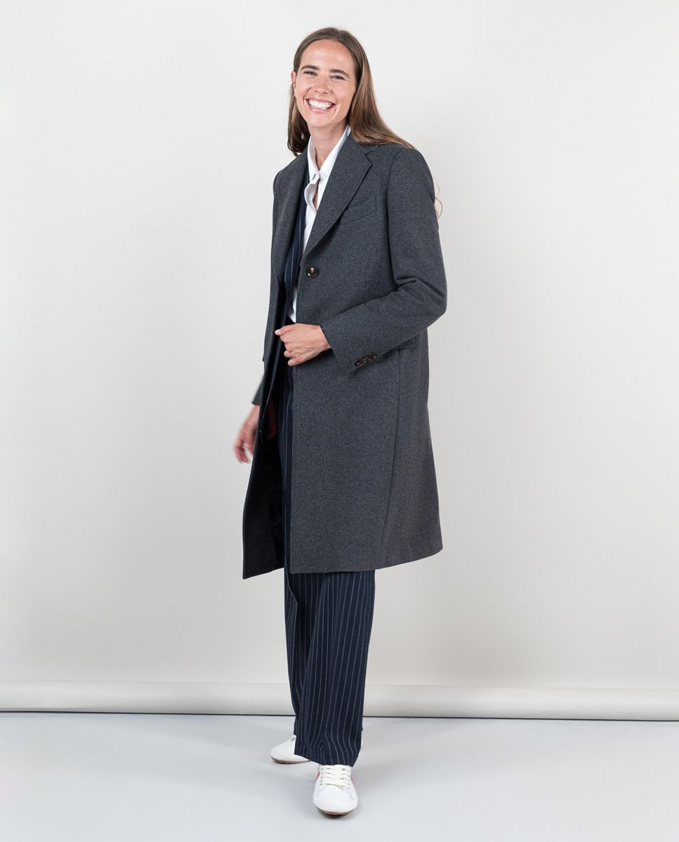 El Ganso Marengo Grey Tailored Coat