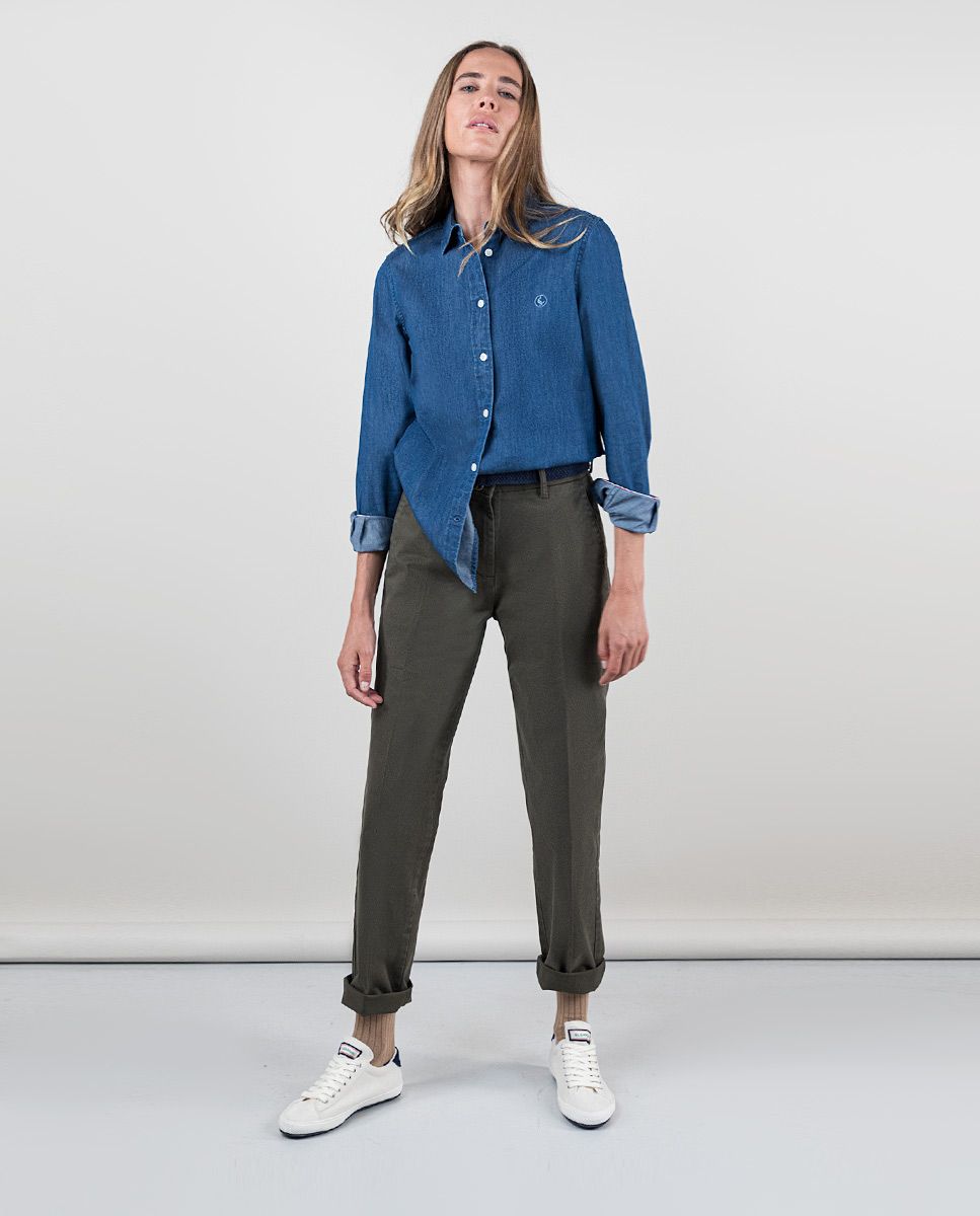 Camisas mujer el ganso 2025