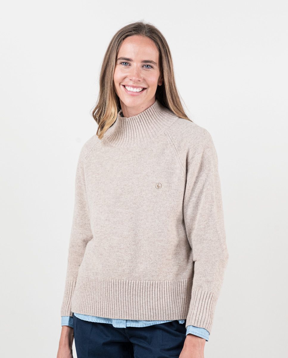 El Ganso Camel Merino Jumper