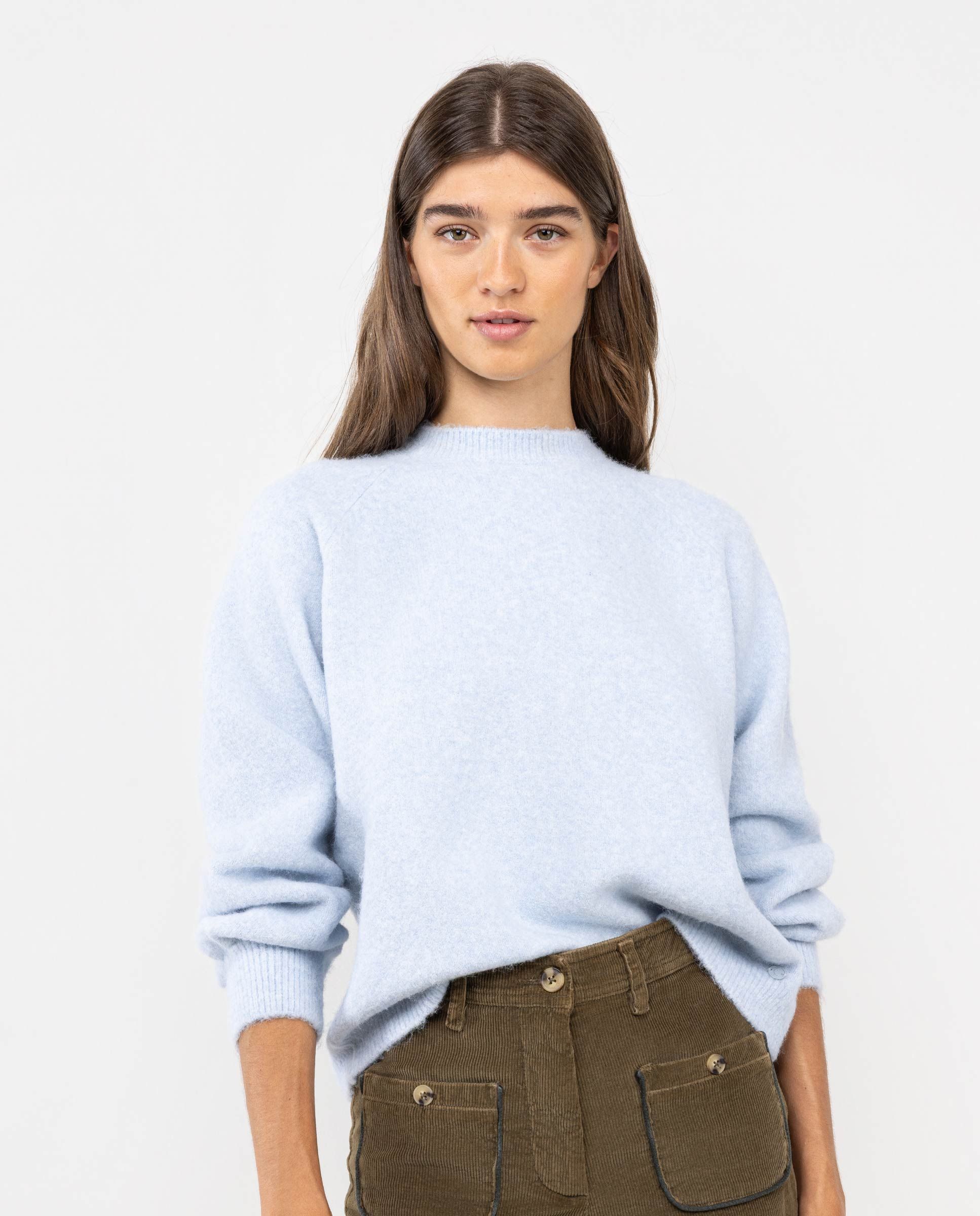 COL MONTANT MANCHES RAGLAN Couleur ÉCRU Taille 1