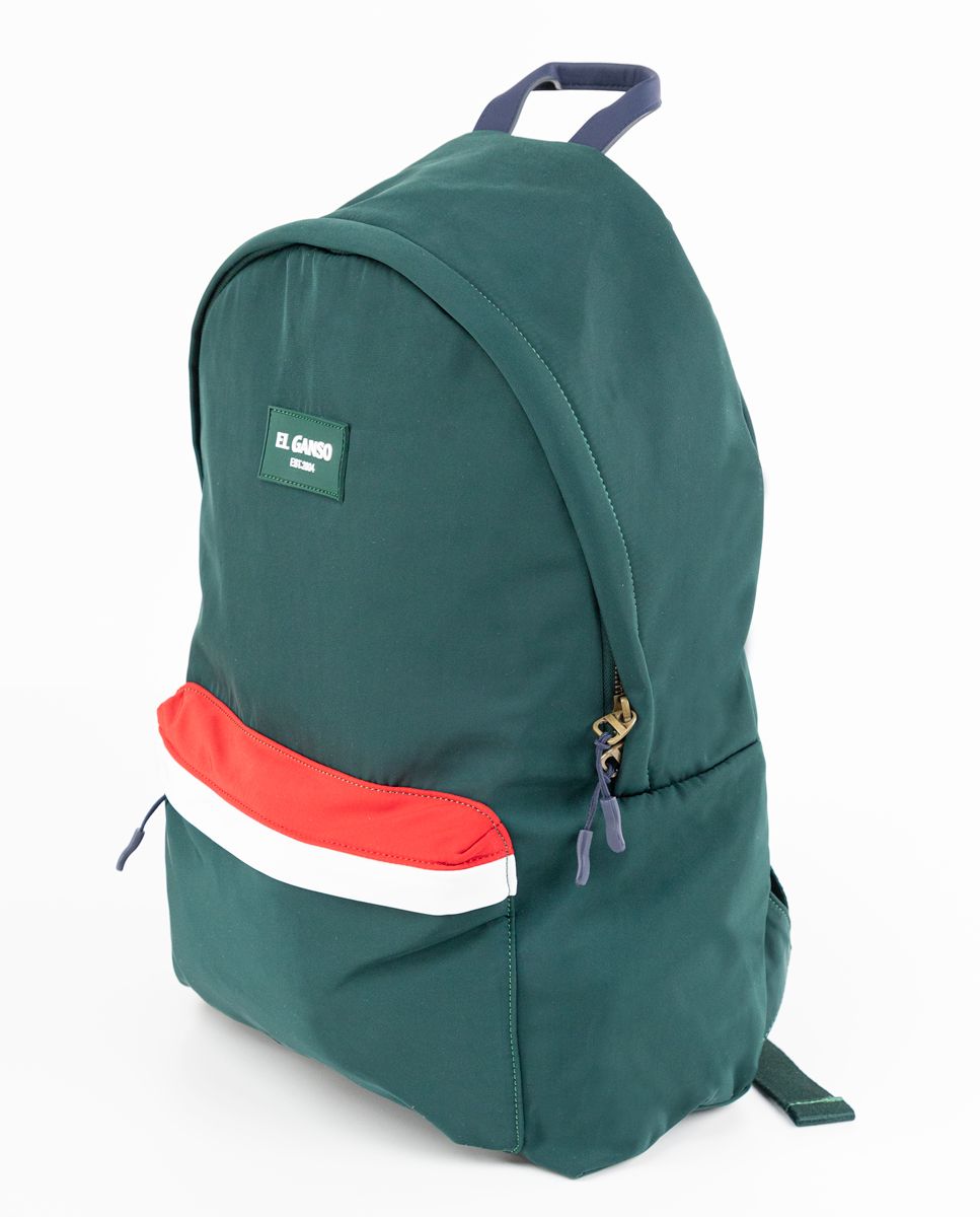 El Ganso Green Nylon Backpack