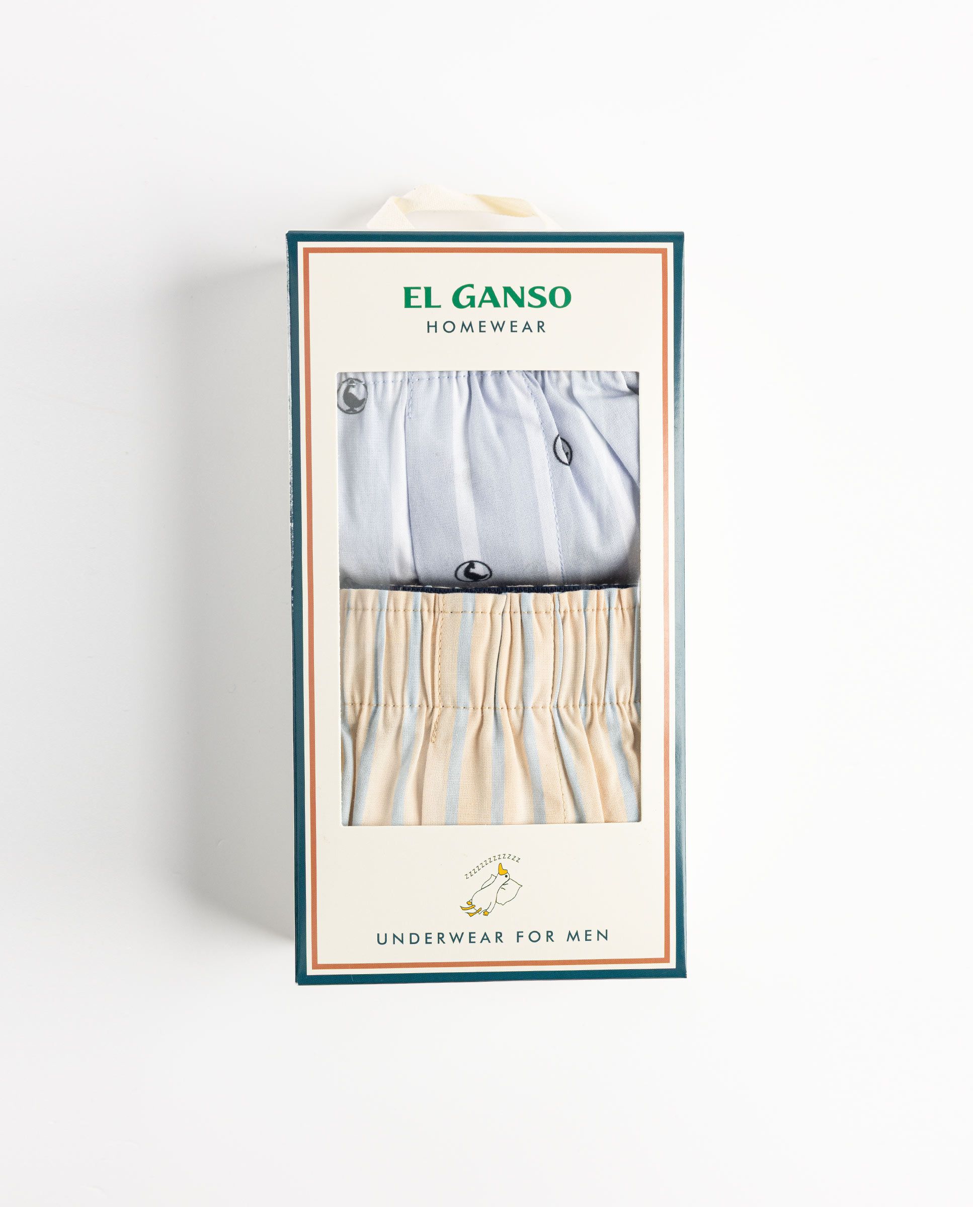 El Ganso® Pack Boxer Tissu Rayure Butcher Bleu Imprimé Jars Rayure