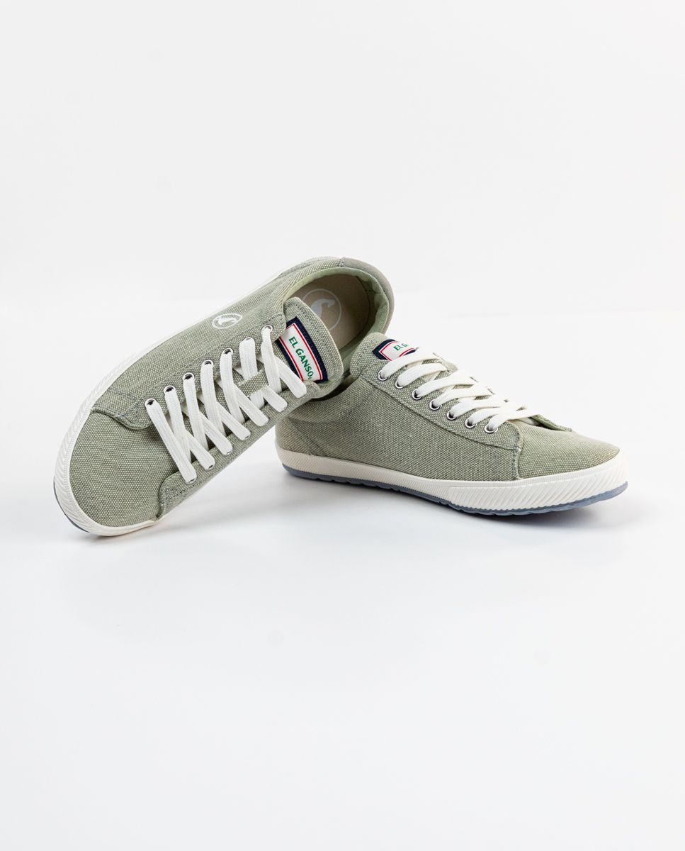 Zapatillas El Ganso Zapatillas Handball El Ganso Canvas Verde