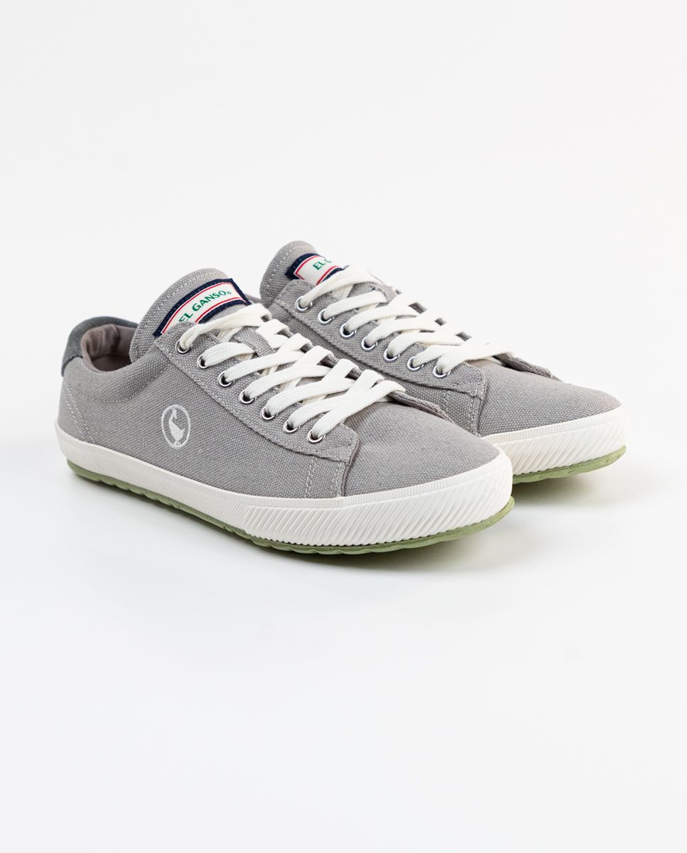El Ganso Washed Grey Low Tops