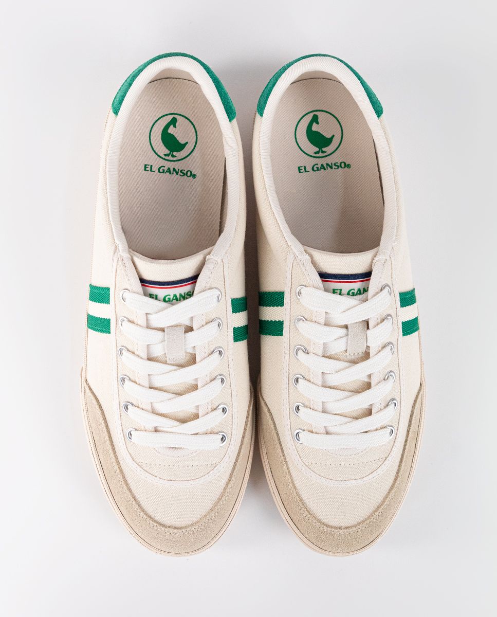 El Ganso Match Canvas Ribbon Baskets El Ganso Match Vert Homme