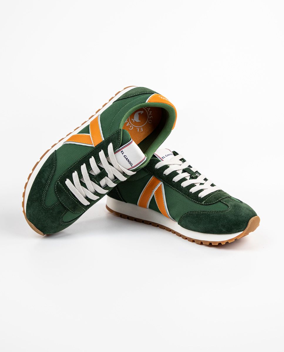 El Ganso Running Sneaker Walking Verde Color Zapatillas Running El