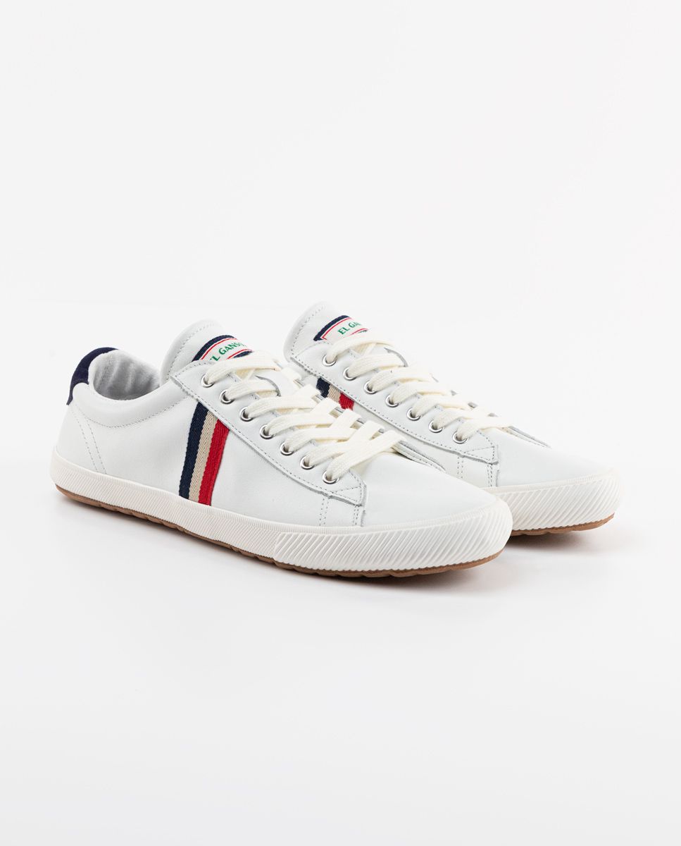 El Ganso White Leather Sneakers