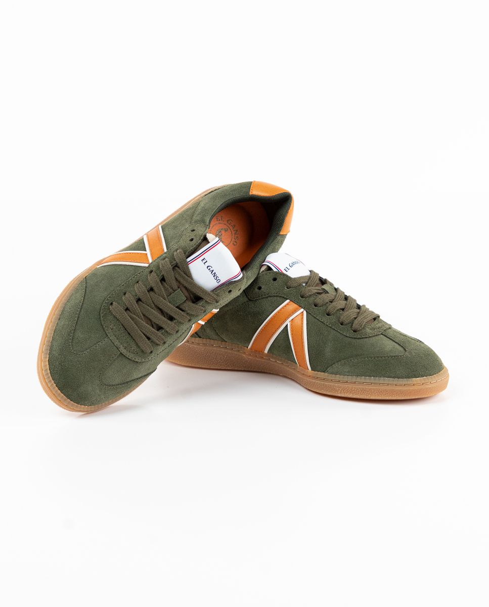 Nueva Colección Primavera-VeranoZapatilla Setentera Ante Verde