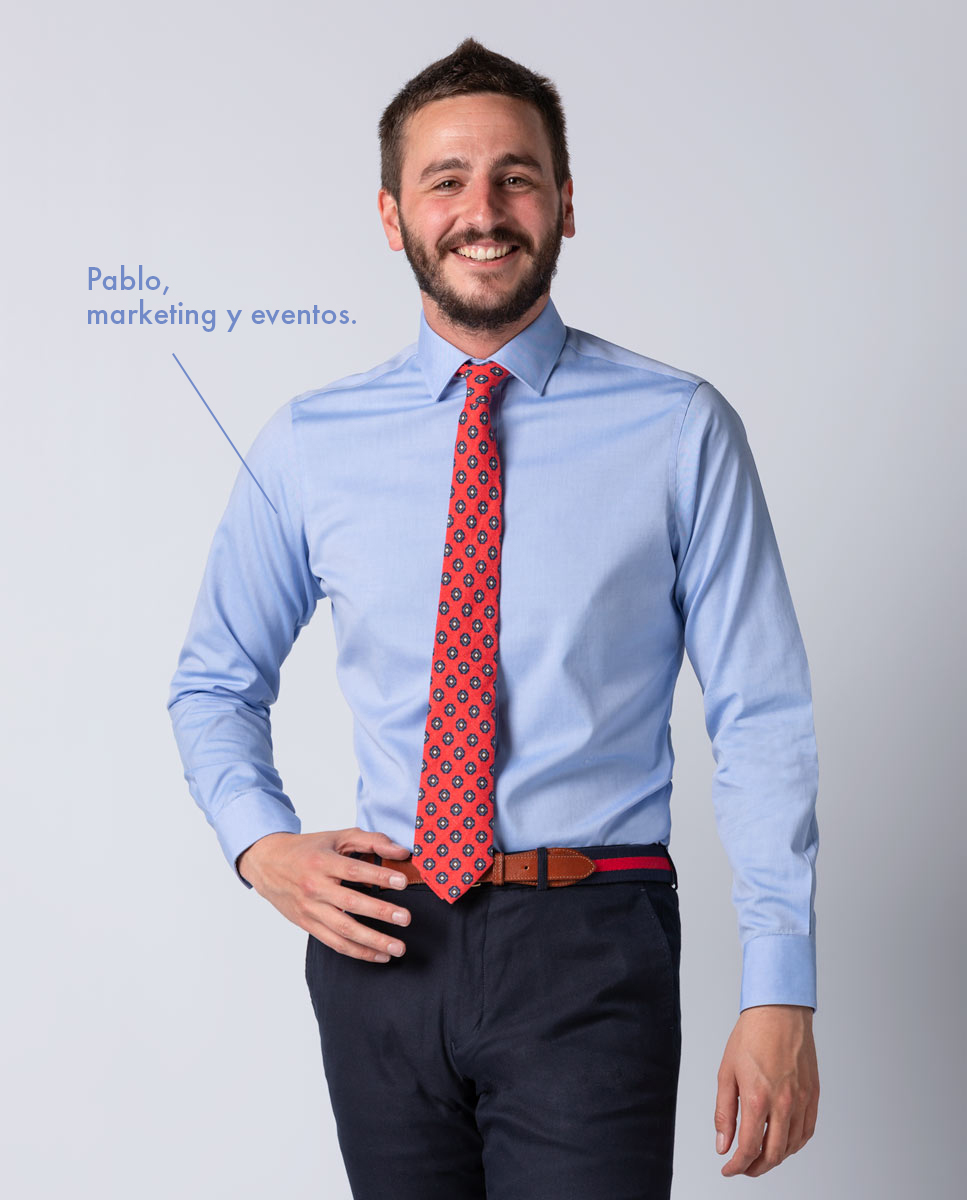 Chemises Classiques Pinpoint Bleu Ciel