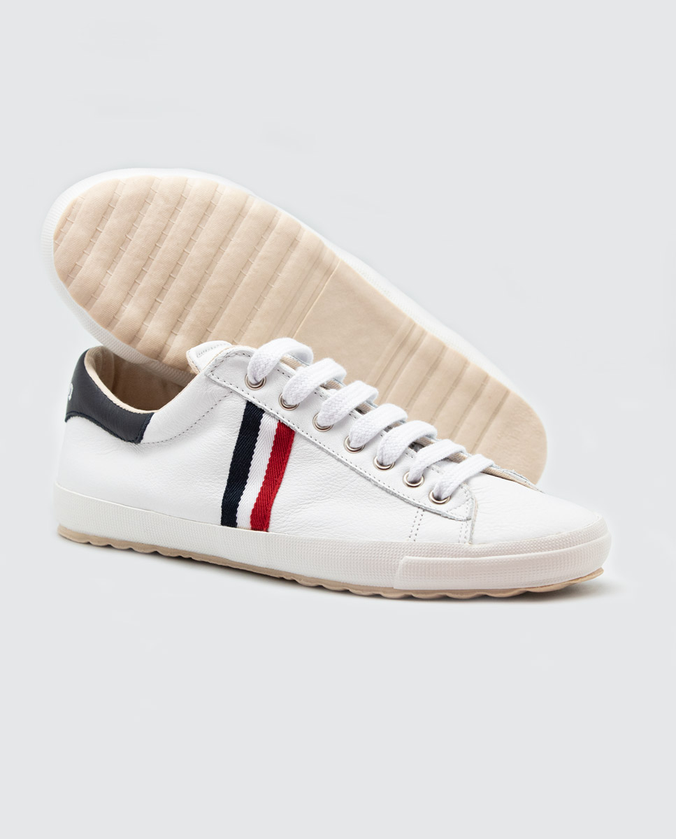Chaussure Low top Cuir blanc